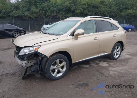 2010 Lexus Rx 350 z USA, uszkodzony, nr VIN 2T2BK1BA3AC039280